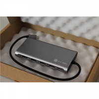SALE OUT. ICY BOX IB-DK4050-CPD 12-in-1 USB Type-C dock with PD 100W | Raidsonic Warranty 3 month(s) | REFURBISHED, WITHOUT ORIG