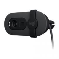 Logitech BRIO 105 Business Webcam, 2MP, FHD 1080p, USB-A, Black | Logitech Logitech BRIO 105 Business Webcam, 2MP, FHD 1080p, USB-A, Black | Logitech