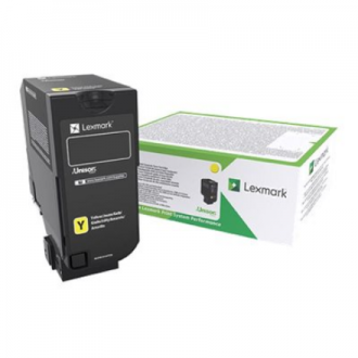 Lexmark Corporate | 74C2SYE | Laser Toner Cartridge | Yellow Lexmark Corporate | 74C2SYE | Laser Toner Cartridge | Yellow
