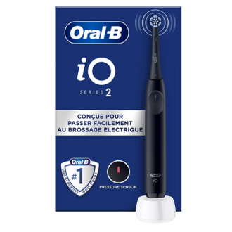 Oral-B Electric Toothbrush with Pressure sensor | iO2 | Rechargeable | For adults | Number of brush heads included 1 | Number of