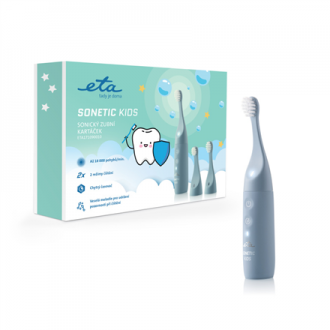 ETA Electric Toothbrush | ETA Sonetic Kids 171090010 | Rechargeable | For kids | Number of brush heads included 2 | Number of te