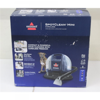 SALE OUT. Bissell SpotClean Mini Cordless Carpet & Upholstery cleanerBissell Carpet and Upholstery CleanerSpotClean MiniCordless SALE OUT. Bissell SpotClean Mini Cordless Carpet & Upholstery cleanerBissell Carpet and Upholstery CleanerSpotClean MiniCordless