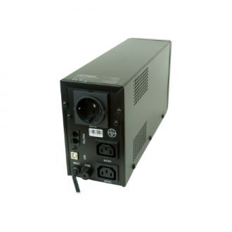 EnerGenie | UPS with USB and LCD display, Black | 850 VA | 220 V EnerGenie | UPS with USB and LCD display, Black | 850 VA | 220 V