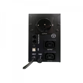 EnerGenie | UPS with USB and LCD display, Black | 850 VA | 220 V EnerGenie | UPS with USB and LCD display, Black | 850 VA | 220 V