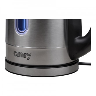 Camry | Kettle | CR 1253 | With electronic control | 2200 W | 1.7 L | Stainless steel | 360 rotational base | Stainless steel Camry | Kettle | CR 1253 | With electronic control | 2200 W | 1.7 L | Stainless steel | 360 rotational base | Stainless steel