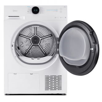 Midea | Dryer Machine | MD200H80BW/W-HR | Energy efficiency class C | Front loading | 8 kg | LED | Depth 60 cm | Wi-Fi | White