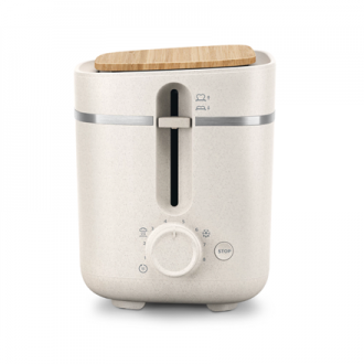 Philips | Toaster | HD2640/10 Eco Conscious Edition | Power 830 W | Number of slots 2 | Housing material 100% Bio-based plastic 