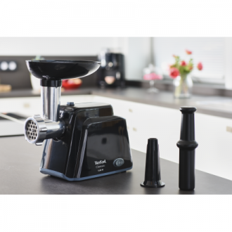 TEFAL Meat Grinder | NE1088 | Stainless Steel/Black | 300 W | Number of speeds 1 | Throughput (kg/min) 1.7