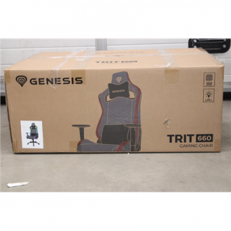 SALE OUT. Genesis Gaming Chair Trit 660 RBG, Grey | Genesis Gaming Chair | Trit 660 RBG | Grey | DAMAGED PACKAGING, USED, SCRATC