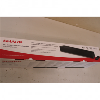 SALE OUT. Sharp HT-SB700 2.0.2 Compact Dolby Atmos Soundbar | Sharp 2.0.2 Compact Dolby Atmos Soundbar | HT-SB700 | 140 W | DEMO