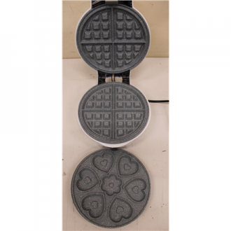 SALE OUT. Cecotec Fun Gofrestone 3in1 Waffle maker | Cecotec Waffle Maker | Fun Gofrestone 3in1 | 700 W | Number of pastry 3 | W