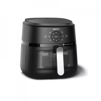 Philips NA231/00 Airfryer, 1700 W, Pan volume 6.2 L, Black, Silver | Philips Airfryer | NA231/00 | Power 1700 W | Capacity 6.2 L Philips NA231/00 Airfryer, 1700 W, Pan volume 6.2 L, Black, Silver | Philips Airfryer | NA231/00 | Power 1700 W | Capacity 6.2 L