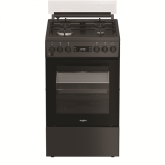 Whirlpool Cooker | W5G8LMSWTA | Hob type Gas | Oven type Electric | Anthracite | Width 50 cm | Depth 60 cm | 60 L
