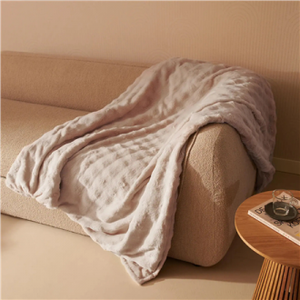 Duux Yentl Heated Overblanket, 200 x 200 cm | DXOB12 | Number of heating levels 9 | Number of persons 1 | Washable | Remote cont