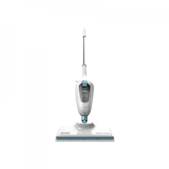 BLACK & DECKER | Steam mop | FSMH13E10-QS | Power 1300 W | Water tank capacity 0.38 L | White/Blue