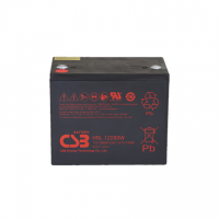 CSB Battery Battery 12V 6Ah 25W Pb F2 | HRL1225W