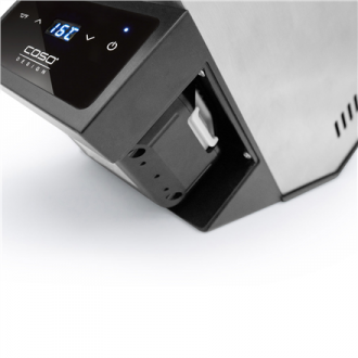 Caso | Wine Cooler | WineCase Deluxe Inox | Bottles capacity 1 | Black/Silver Caso | Wine Cooler | WineCase Deluxe Inox | Bottles capacity 1 | Black/Silver