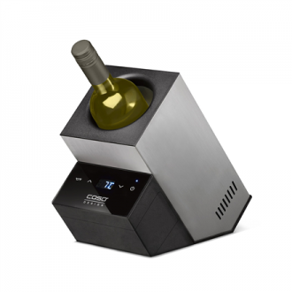 Caso | Wine Cooler | WineCase Deluxe Inox | Bottles capacity 1 | Black/Silver Caso | Wine Cooler | WineCase Deluxe Inox | Bottles capacity 1 | Black/Silver