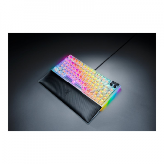 Razer Hot-swappable Mechanical Gaming Keyboard | BlackWidow V4 75% | Gaming Keyboard | Wired | US | Phantom White Edition | USB Razer Hot-swappable Mechanical Gaming Keyboard | BlackWidow V4 75% | Gaming Keyboard | Wired | US | Phantom White Edition | USB