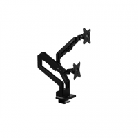 Arozzi Desk Mount | Neo Duo - Gas Spring Monitor Arm AZ-ALZARE-NEO-DUO-BK | Tilt, Swivel, Rotation | Maximum weight (capacity) 9 Arozzi Desk Mount | Neo Duo - Gas Spring Monitor Arm AZ-ALZARE-NEO-DUO-BK | Tilt, Swivel, Rotation | Maximum weight (capacity) 9
