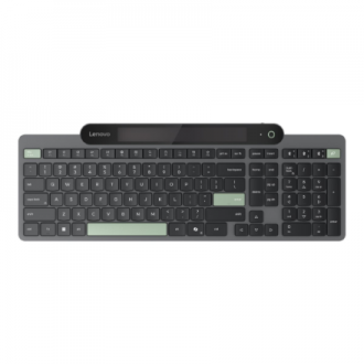 Lenovo Self-Charging Bluetooth Keyboard-US Euro | Keyboard | Bluetooth | US Euro | Black