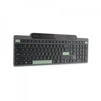 Lenovo Self-Charging Bluetooth Keyboard-US Euro | Keyboard | Bluetooth | US Euro | Black