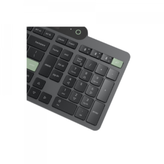 Lenovo Self-Charging Bluetooth Keyboard-US Euro | Keyboard | Bluetooth | US Euro | Black