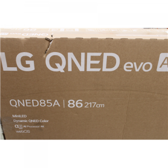 SALE OUT. LG TV | 86QNED85A3C | 86 | Smart TV | webOS 25 | 4K UHD | DAMAGED PACKAGING SALE OUT. LG TV | 86QNED85A3C | 86 | Smart TV | webOS 25 | 4K UHD | DAMAGED PACKAGING