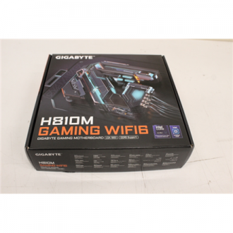 SALE OUT. Gigabyte H810M GAMING WIFI6 | Processor family Intel | Processor socket LGA1851 | DDR5 | Supported hard disk drive int