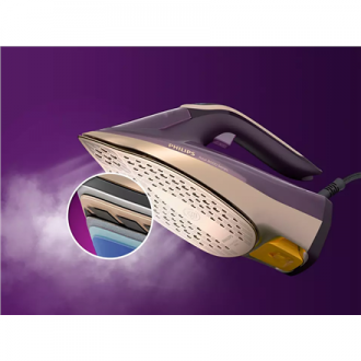 Philips | DST8040/30 Azur 8000 Series | Steam Iron | 3000 W | Water tank capacity 350 ml | Continuous steam 80 g/min | Steam boo Philips | DST8040/30 Azur 8000 Series | Steam Iron | 3000 W | Water tank capacity 350 ml | Continuous steam 80 g/min | Steam boo