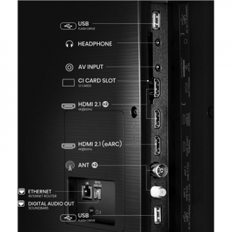 Hisense 4K TV | 75A6Q | 75 | Smart TV | VIDAA Smart OS | UHD | Black
