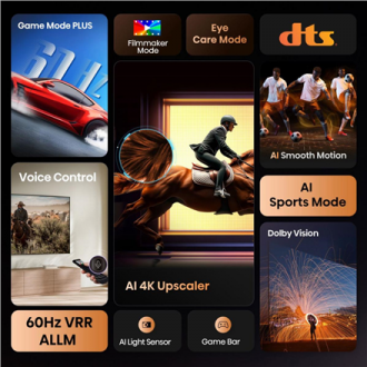 Hisense 4K TV | 75A6Q | 75 | Smart TV | VIDAA Smart OS | UHD | Black