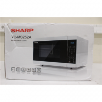 SALE OUT. Sharp YC-MG252AE-W Microwave Oven with Grill, 25 L capacity, White | SALE OUT. Sharp Microwave Oven with Grill | YC-MG 