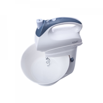 Adler | Mixer | AD 4202 | Mixer with bowl | 300 W | Number of speeds 5 | Turbo mode | White Adler | Mixer | AD 4202 | Mixer with bowl | 300 W | Number of speeds 5 | Turbo mode | White