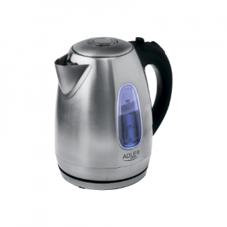 Adler | Kettle | AD 1223 | Standard | 2200 W | 1.7 L | Stainless steel | 360 rotational base | Stainless steel Adler | Kettle | AD 1223 | Standard | 2200 W | 1.7 L | Stainless steel | 360 rotational base | Stainless steel