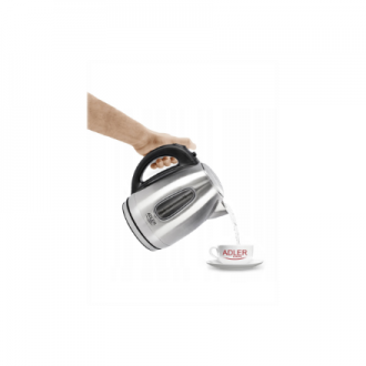 Adler | Kettle | AD 1223 | Standard | 2200 W | 1.7 L | Stainless steel | 360 rotational base | Stainless steel Adler | Kettle | AD 1223 | Standard | 2200 W | 1.7 L | Stainless steel | 360 rotational base | Stainless steel