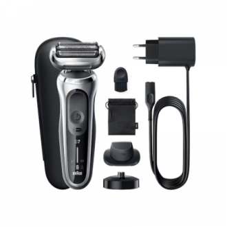 Braun | Shaver | 71-S4200cs | Operating time (max) 50 min | Wet & Dry | Silver/Black Braun | Shaver | 71-S4200cs | Operating time (max) 50 min | Wet & Dry | Silver/Black