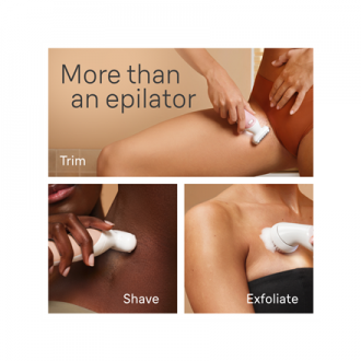 Braun Epilator | SES9-360 Silk pil 9 Flex 3D | Operating time (max) 50 min | Number of power levels 1 | Wet & Dry | White/Rose Braun Epilator | SES9-360 Silk pil 9 Flex 3D | Operating time (max) 50 min | Number of power levels 1 | Wet & Dry | White/Rose