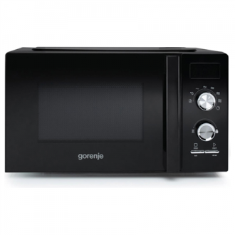 Gorenje | Microwave Oven | MO20A3BH | Free standing | 800 W | Convection | Black Gorenje | Microwave Oven | MO20A3BH | Free standing | 800 W | Convection | Black