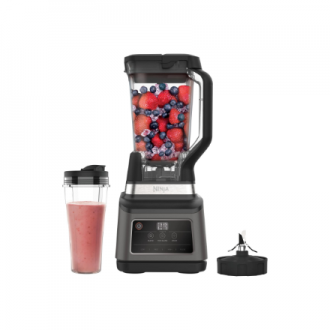 NINJA Mixer Blender 2in1 with Auto IQ | BN750EU | Tabletop | 1200 W | Jar material Plastic | Jar capacity 2.1+0.7 L | Ice crushi NINJA Mixer Blender 2in1 with Auto IQ | BN750EU | Tabletop | 1200 W | Jar material Plastic | Jar capacity 2.1+0.7 L | Ice crushi