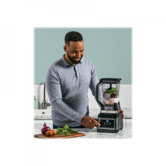 NINJA Mixer Blender 2in1 with Auto IQ | BN750EU | Tabletop | 1200 W | Jar material Plastic | Jar capacity 2.1+0.7 L | Ice crushi NINJA Mixer Blender 2in1 with Auto IQ | BN750EU | Tabletop | 1200 W | Jar material Plastic | Jar capacity 2.1+0.7 L | Ice crushi