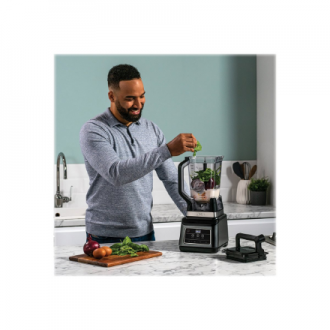 NINJA Mixer Blender 2in1 with Auto IQ | BN750EU | Tabletop | 1200 W | Jar material Plastic | Jar capacity 2.1+0.7 L | Ice crushi NINJA Mixer Blender 2in1 with Auto IQ | BN750EU | Tabletop | 1200 W | Jar material Plastic | Jar capacity 2.1+0.7 L | Ice crushi