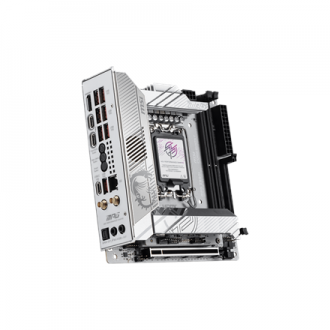 MSI MPG Z890I EDGE TI WIFI | Processor family Intel | Processor socket LGA1851 | Supported hard disk drive interfaces SATA, M.2 MSI MPG Z890I EDGE TI WIFI | Processor family Intel | Processor socket LGA1851 | Supported hard disk drive interfaces SATA, M.2