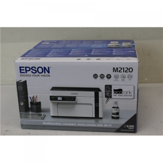 SALE OUT. Epson EcoTank M2120 Multifunction compact mono printer with Wi-Fi | Epson Multifunction compact printer | EcoTank M212
