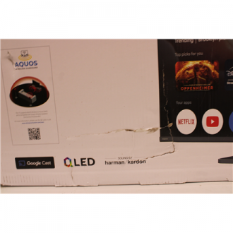 SALE OUT. Sharp 43HR7265E | 43 | Smart TV | Google TV | Black | DAMAGED PACKAGING SALE OUT. Sharp 43HR7265E | 43 | Smart TV | Google TV | Black | DAMAGED PACKAGING