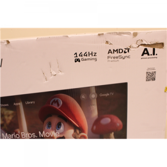 SALE OUT. Sharp 43HR7265E | 43 | Smart TV | Google TV | Black | DAMAGED PACKAGING SALE OUT. Sharp 43HR7265E | 43 | Smart TV | Google TV | Black | DAMAGED PACKAGING