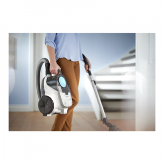 Philips | Vacuum Cleaner | XB2122/09 | Bagless | Power 850 W | Dust capacity 1.3 L | Arctic White/Sky Blue Philips | Vacuum Cleaner | XB2122/09 | Bagless | Power 850 W | Dust capacity 1.3 L | Arctic White/Sky Blue