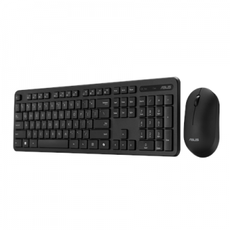 Asus CW100 | Keyboard and Mouse Set | Wireless | Russian | Black | RF 2.4GHz Asus CW100 | Keyboard and Mouse Set | Wireless | Russian | Black | RF 2.4GHz