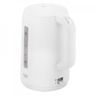 Adler Kettle | AD 1386 | Electric | 1850 W | 2.2 L | Plastic | 360 rotational base | White