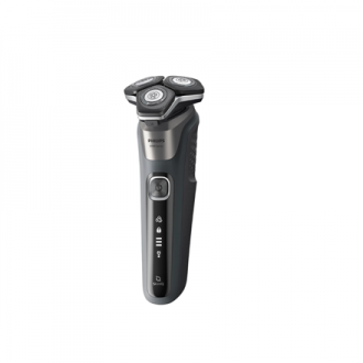 Philips Shaver | S5887/10 Series 5000 | Operating time (max) 60 min | Wet & Dry | Lithium Ion | Gray Philips Shaver | S5887/10 Series 5000 | Operating time (max) 60 min | Wet & Dry | Lithium Ion | Gray